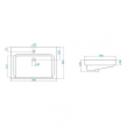 АКВАТОН ТИГОДА 70 Раковина