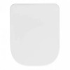 THE GAP сиденье с крышкой для унитаза тонкое с механизмом "мягкое закрывание", белый
