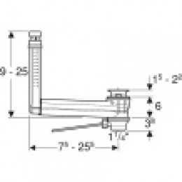 152.018.00.1 Сифон для раковины, Clou