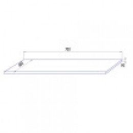 Столешница на тумбу Lotos 70 Белый Глянец