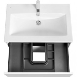 Сохо 75 Тумба Белый глянец (БЕЗ УМЫВАЛЬНИКА"Элина-75")