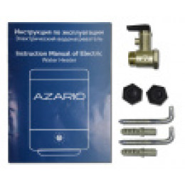 Водонагреватель электрический накопительного типа 30 литров. 1,5 кВт. Вертикальный. Модель AZ-30. AZARIO