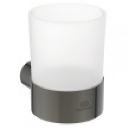 CONCA Стакан с держателем, округлый дизайн Magnetic Grey (Магнит)