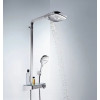 27127400 Raindance Select E 300 3jet Showerpipe, ½’, белый/хром
