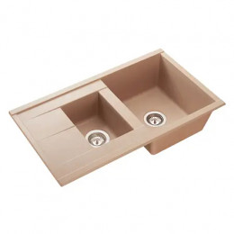 Кухонная Мойка Делия 87 (Латте)NEW