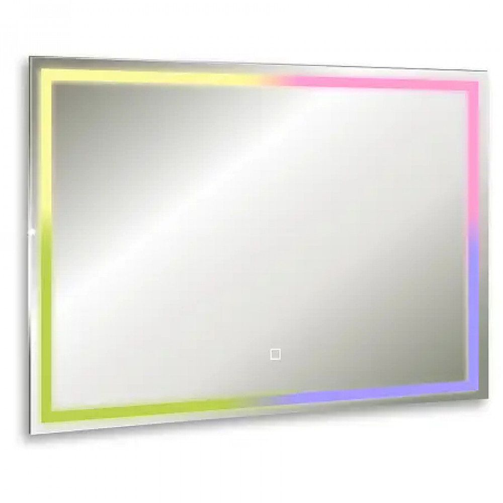 AZARIO зеркало Livia-RGB 800х600 (сенсорный выключатель, мульти-цвет)