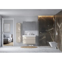 OLETA Шкаф зеркальный 100мм капучино