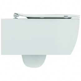 BLEND CURVE Сиденье и крышка стандарт, тип SLIM SANDWICH, дюропласт, легкосъемное (шарниры Easy Take Off), с функцией плавного закрытия