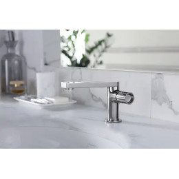 E73050-CP COMPOSED Смеситель для умывальника, управление ручкой, с дк, хром