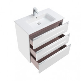 THE GAP Модуль д/раковины 800 мм, 3 ящика, белый глянец (подходит раковина Gap и Victoria Unik)стар. 7.8575.5.380.6