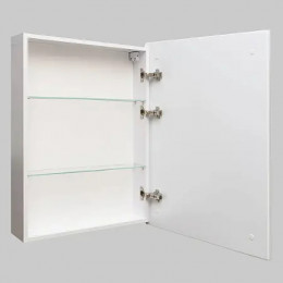 AZARIO зеркальный шкаф с подсветкой+подогрев "Air" 1П 600*800