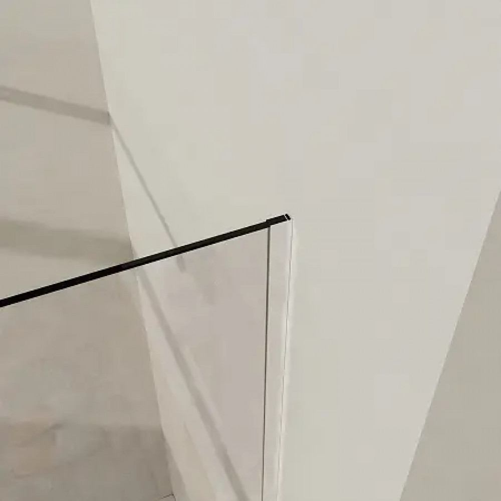 AZ-251-90-CH-CL Душевая перегородка Walk-in, 90x195-CH-CL, прозрачное стекло 8 мм, профиль хром