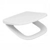 THE GAP сиденье с крышкой для унитаза тонкое с механизмом "мягкое закрывание", белый