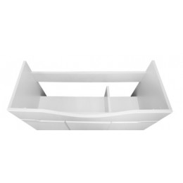 Комплект тумба Палермо 90Н напольная с раковиной Basic 90