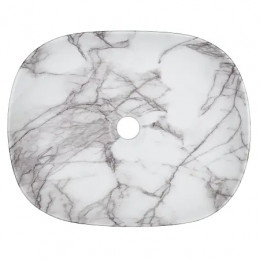AZ-2185-M819 Раковина накладная мраморная  Размер:465x375x115 мм