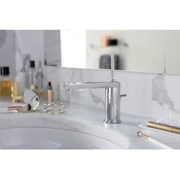 E73158-CP COMPOSED Смеситель для умывальника управление джойстик, с дк, хром