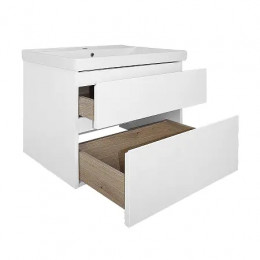Комплект Тумба Мила 70 (720*670*475) подвесная с раковиной Tempo 70