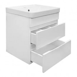 Комплект Тумба Эстима 50/2 подвесная с раковиной Monte 50