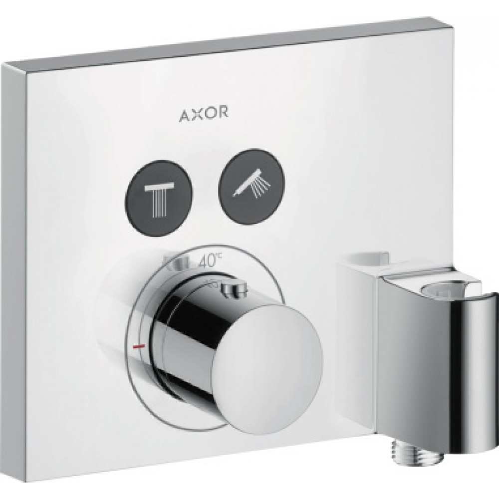 36712000 AXOR ShowerSelect Термостат для 2 потребителей, скрытого монтажа, квадратный, со шланговым