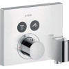 36712000 AXOR ShowerSelect Термостат для 2 потребителей, скрытого монтажа, квадратный, со шланговым