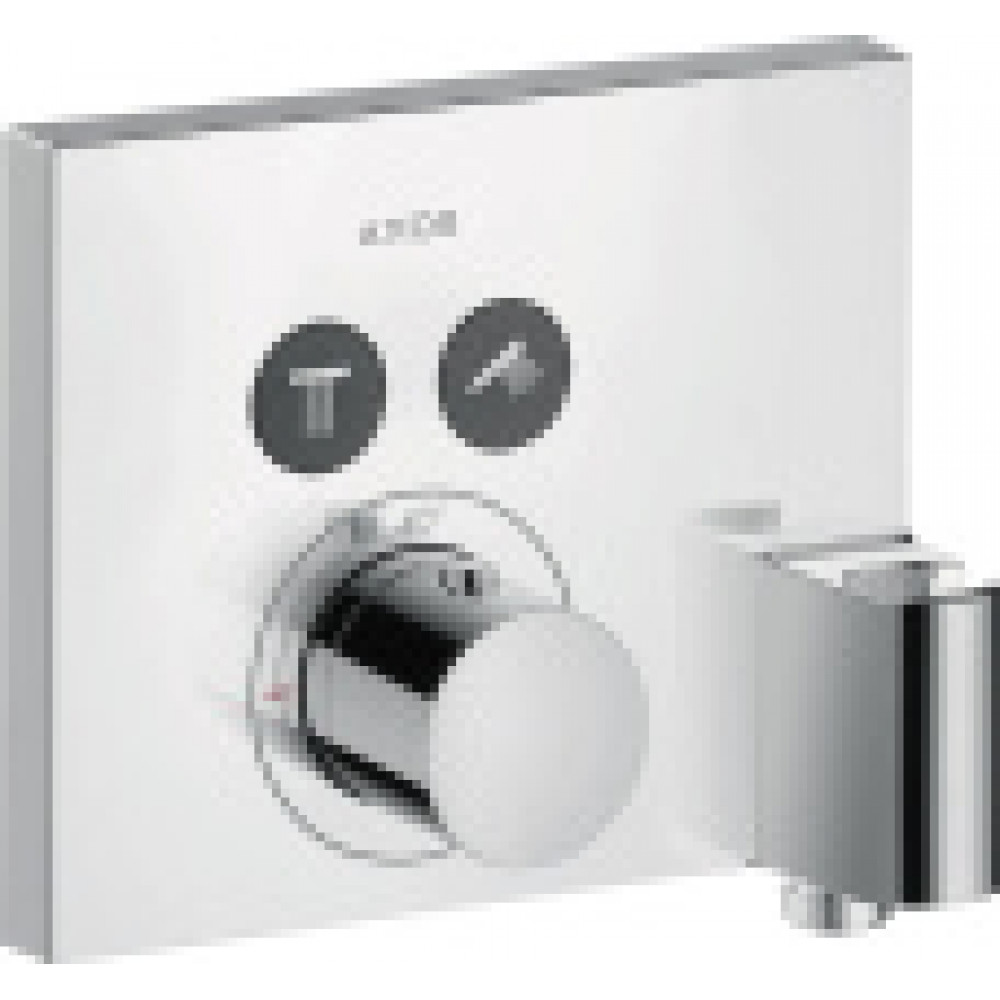 36712000 AXOR ShowerSelect Термостат для 2 потребителей, скрытого монтажа, квадратный, со шланговым