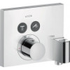 36712000 AXOR ShowerSelect Термостат для 2 потребителей, скрытого монтажа, квадратный, со шланговым
