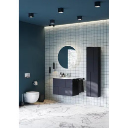 Luna Зеркальный Шкаф 80