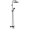 26900670 Vernis Blend Showerpipe 240 1jet с термостатом для ванны, матовый черный