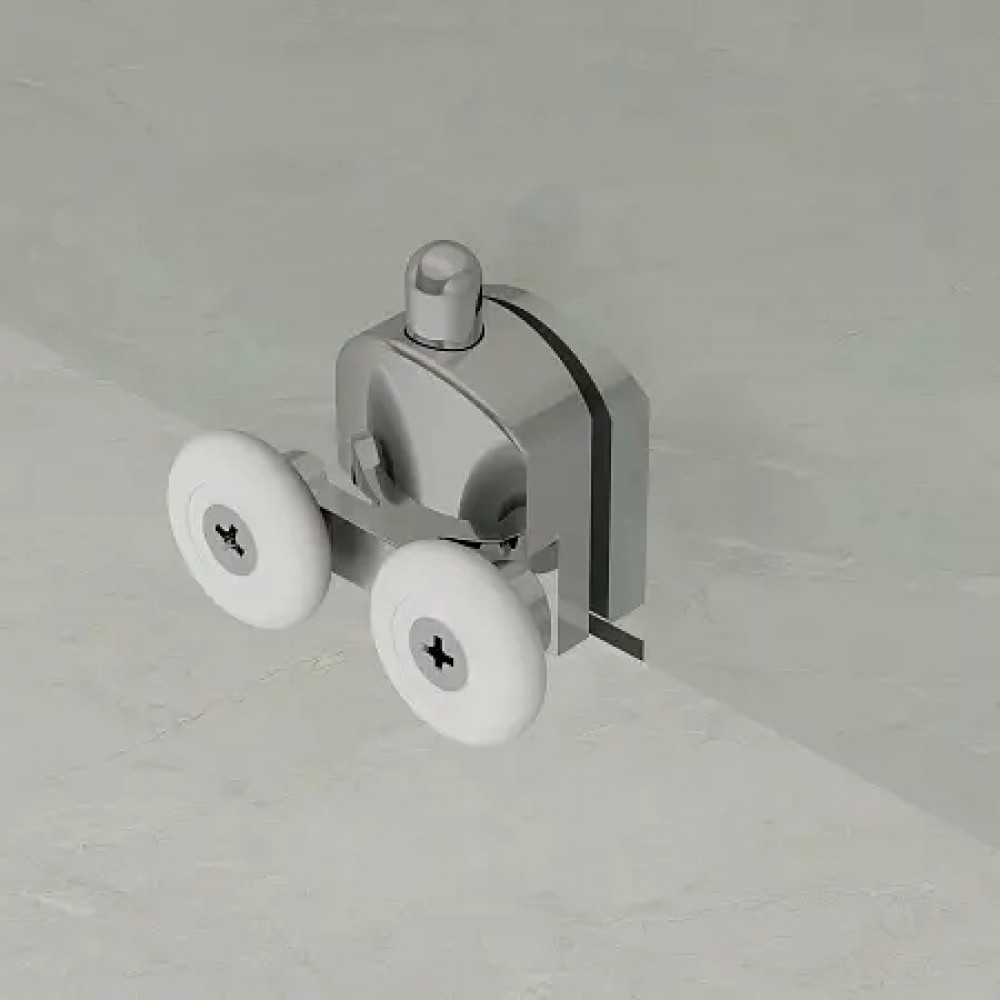 Душевое ограждение CS-AB01S-128 120x80x190，профиль сатин，6 мм прозрачное стекло, профиль сатин