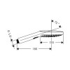 26521000 Raindance Select Ручной душ Raindance Select 120 Air 3jet EcoSmart 9л/мин