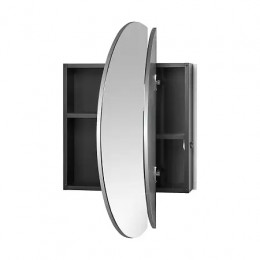 Luna Зеркальный Шкаф 80