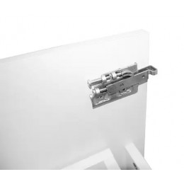 Комплект Тумба Эстима 100/2 подвесная с раковиной Астория 100 Графит