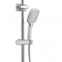 Душевая система с поворотным изливом, хром/белый, AZ-801 