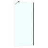 AZ-251-90-MB-CL Душевая перегородка Walk-in, 90x195-MB-CL, прозрачное стекло 8 мм, профиль матовый черный