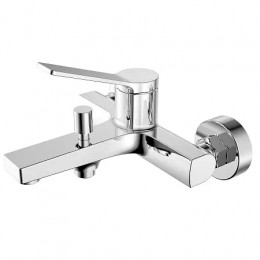 VISE Смеситель для ванны и душа с полным душевым набором, хром