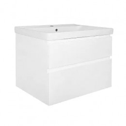 Комплект Тумба Мила 70 (720*670*475) подвесная с раковиной Tempo 70