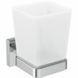 E2204AA IOM Square Стакан с держателем, матовое стекло, с крепежом