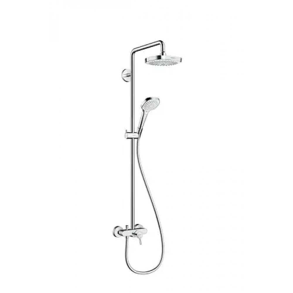 27258400 Croma Select E 180 2jet Showerpipe с однорычажным смесителем