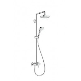 27258400 Croma Select E 180 2jet Showerpipe с однорычажным смесителем