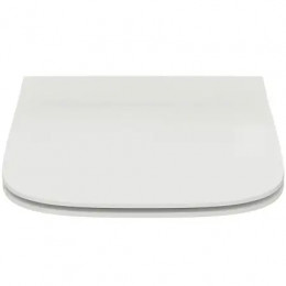 T481301 I life A Ультратонкое сидение и крышка для унитаза с функцией плавного закрытия, дюропласт, с функцией fast fix (легкосъемное)