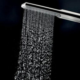 APICE Смеситель для ванны встраиваемый, однорычажный, с ручным душем Slim и шлангом 1500 мм., внешняя часть+APICE Смеситель для ванны встраиваемый, о