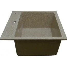 AZARIO кухонная мойка Litos (570х505х200) Песочная (сифон + герметик)