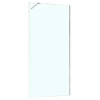 AZ-251-90-CH-CL Душевая перегородка Walk-in, 90x195-CH-CL, прозрачное стекло 8 мм, профиль хром