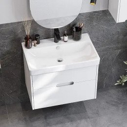 Оливия 70 Тумба Белый матовый (БЕЗ УМЫВАЛЬНИКА "Адриана-70")