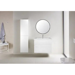 Комплект Тумба Мила 70 (720*670*475) подвесная с раковиной Tempo 70