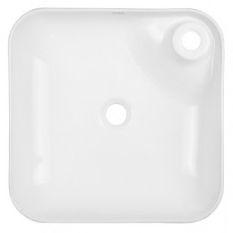 AZ-2194 Раковина накладная (430*430*120) мм белый глянец