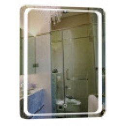 Стиль зеркало  600*800 с сенсором на подложке ОВАЛЬНОЕ