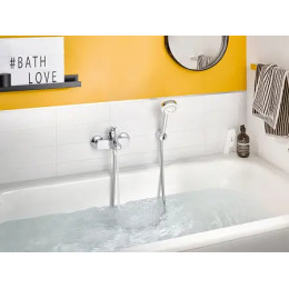 KLUDI PURE&EASY Однорычажный смеситель для ванны и душа, арт. 376810565