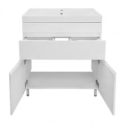 Комплект Тумба Эстима 80/1Н напольная с раковиной Tempo 80