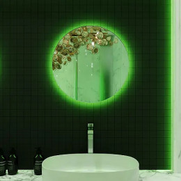 AZARIO Зеркало Savanna RGB D550 SMART-управление, парящая подсветка (в стену)